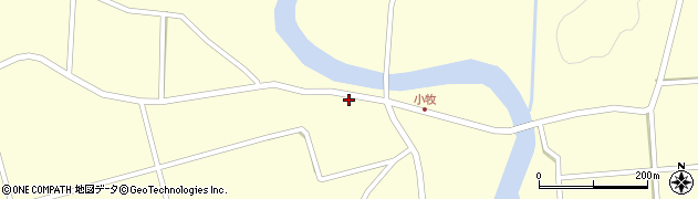 宮崎県都城市高崎町縄瀬4372周辺の地図