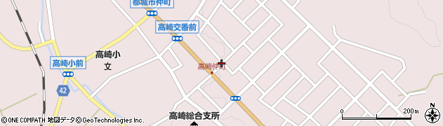 宮崎県都城市高崎町大牟田1246周辺の地図