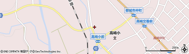宮崎県都城市高崎町大牟田1198周辺の地図