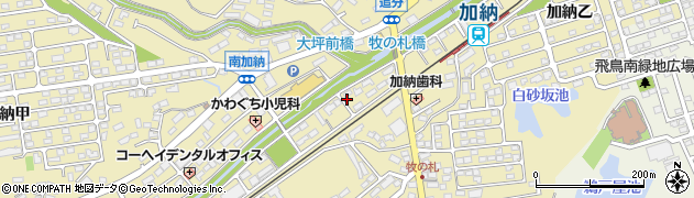 宮崎県宮崎市清武町（加納４丁目）周辺の地図