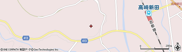 宮崎県都城市高崎町大牟田4518周辺の地図