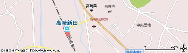 宮崎県都城市高崎町大牟田1211周辺の地図