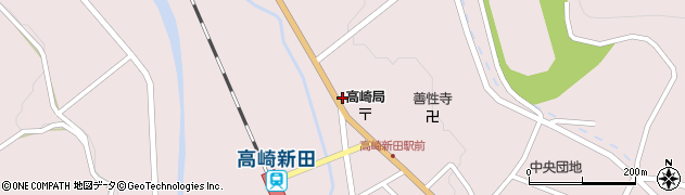 宮崎県都城市高崎町大牟田1225周辺の地図