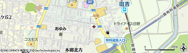 宮崎県宮崎市田吉120周辺の地図