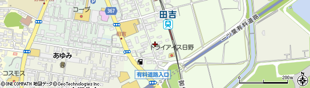 宮崎県宮崎市田吉365周辺の地図