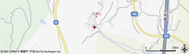 鹿児島県霧島市横川町中ノ5617周辺の地図