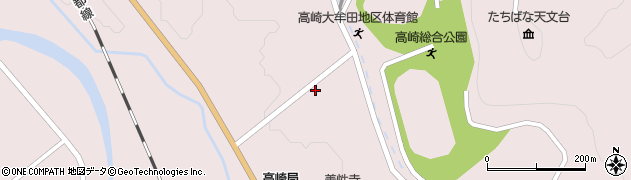 宮崎県都城市高崎町大牟田1221周辺の地図