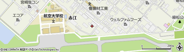 宮崎エルピーガス事業協同組合周辺の地図