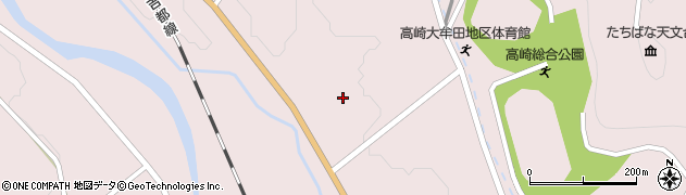 宮崎県都城市高崎町大牟田1359周辺の地図