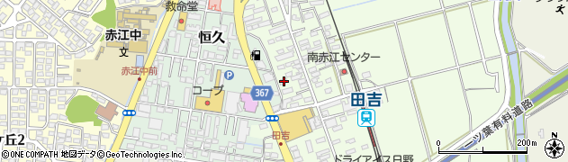 宮崎県宮崎市田吉180周辺の地図