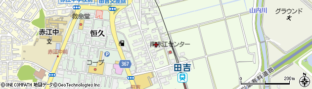宮崎県宮崎市田吉300周辺の地図
