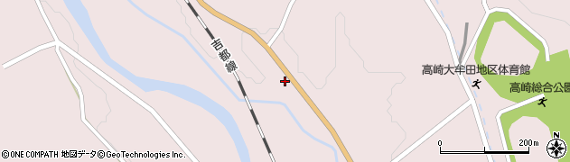 宮崎県都城市高崎町大牟田863周辺の地図