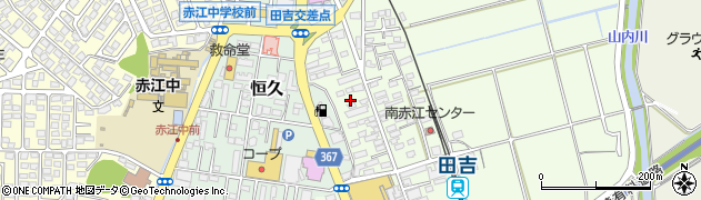 宮崎県宮崎市田吉192周辺の地図