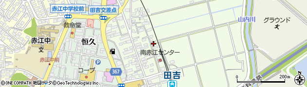 宮崎県宮崎市田吉323周辺の地図