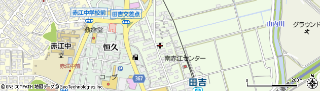 宮崎県宮崎市田吉294周辺の地図