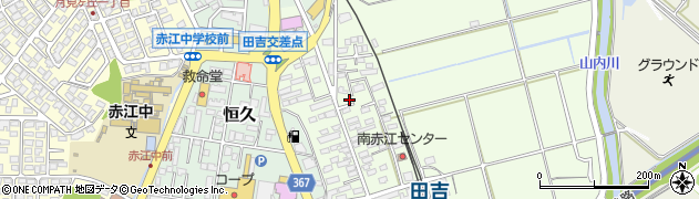 宮崎県宮崎市田吉293周辺の地図