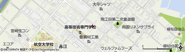 株式会社エネルギー・コミュニケーション宮崎周辺の地図