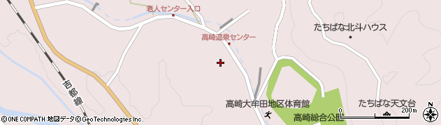 宮崎県都城市高崎町大牟田1338周辺の地図