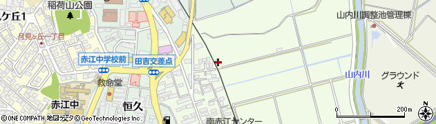 宮崎県宮崎市田吉477周辺の地図