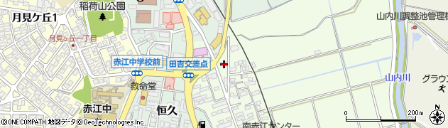 宮崎県宮崎市田吉310周辺の地図