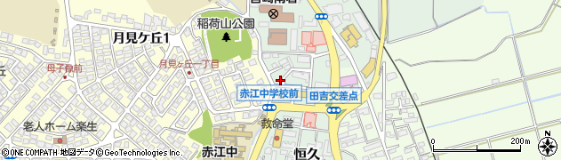 今井手緑地広場周辺の地図