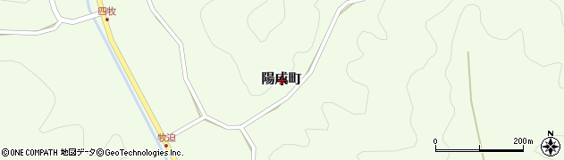 鹿児島県薩摩川内市陽成町周辺の地図