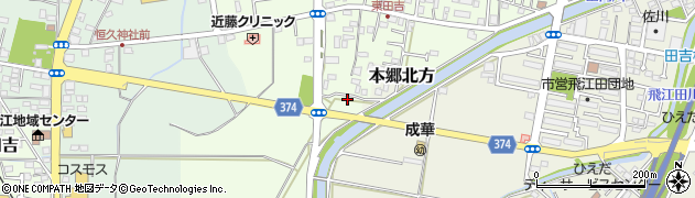 宮崎県宮崎市田吉839周辺の地図