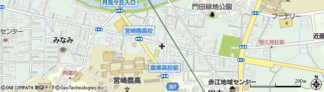 マッハ車検　宮崎恒久店周辺の地図