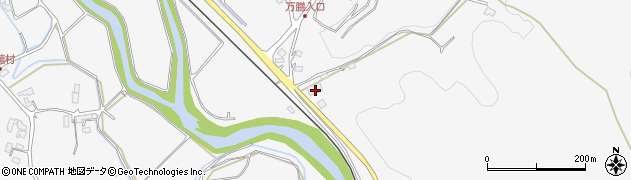 鹿児島県霧島市横川町中ノ3600周辺の地図