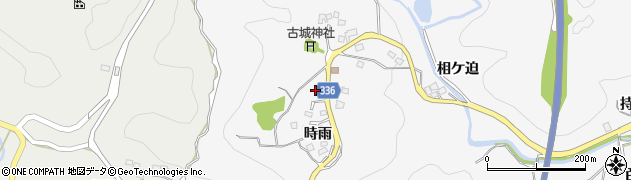 宮崎県宮崎市古城町（時雨）周辺の地図
