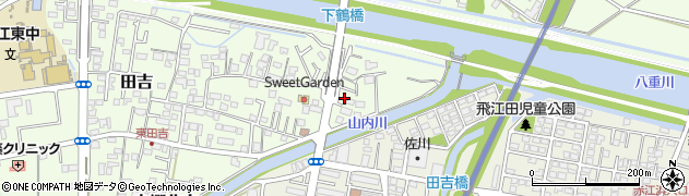 宮崎県宮崎市田吉897周辺の地図