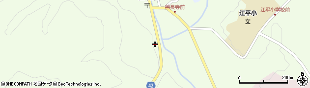 宮崎県都城市高崎町江平709周辺の地図
