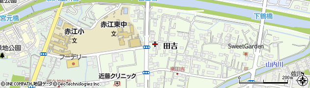 宮崎県宮崎市田吉996周辺の地図