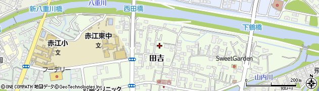 宮崎県宮崎市田吉1267周辺の地図