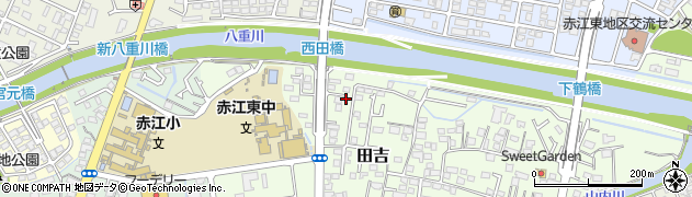 宮崎県宮崎市田吉980周辺の地図