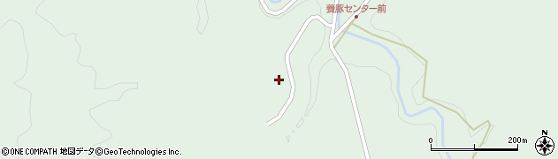 ＪＡ宮崎経済連養豚実証　高城第一肥育農場周辺の地図