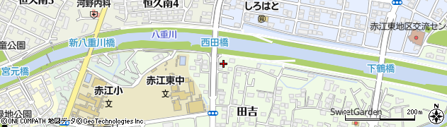 宮崎県宮崎市田吉979周辺の地図