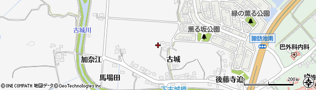 宮崎県宮崎市古城町古城6263周辺の地図