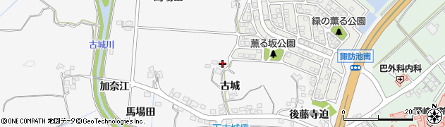 宮崎県宮崎市古城町古城6268周辺の地図