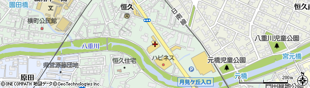 九州ふそう宮崎営業周辺の地図