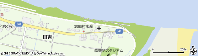 宮崎県宮崎市田吉2439周辺の地図