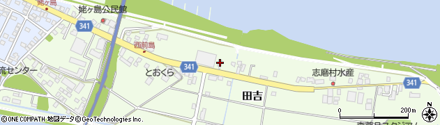 宮崎県宮崎市田吉1879周辺の地図
