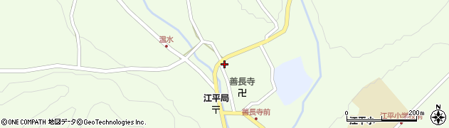 宮崎県都城市高崎町江平1520周辺の地図