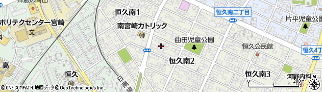 月原黒板宮崎営業所周辺の地図