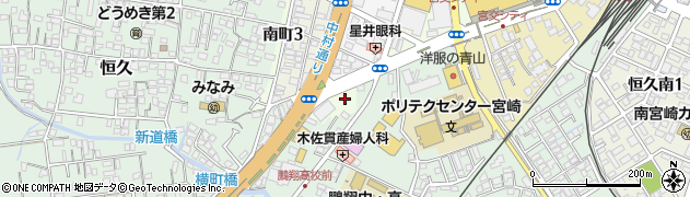 鹿児島銀行南宮崎支店 ＡＴＭ周辺の地図