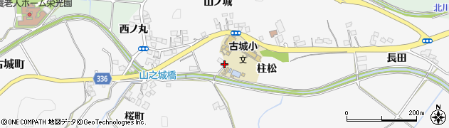 宮崎県宮崎市古城町（柱松）周辺の地図