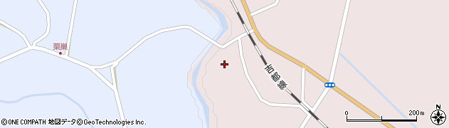 宮崎県都城市高崎町大牟田109周辺の地図