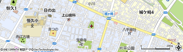 城ヶ崎児童公園周辺の地図
