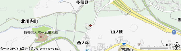 宮崎県宮崎市北川内町垂水西ノ前周辺の地図