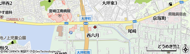 宮崎市大淀地域事務所周辺の地図
